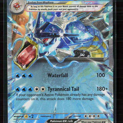 Pokemon 2023 Scarlet & Violet Gyarados EX RR #45/198