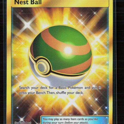 Pokemon 2017 Sun & Moon Nest Ball SR UR FA #158/149