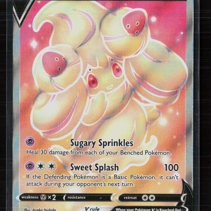 Pokemon Shining Fates Alcremie V FA #64/72