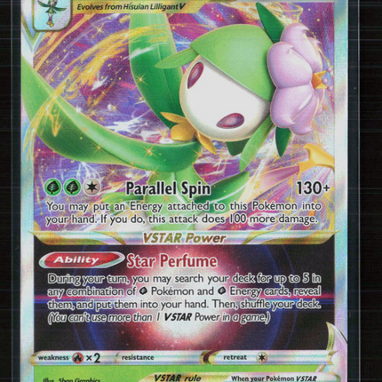 Pokemon 2022 Astral Radiance Hisuian Lilligant VSTAR #18/189