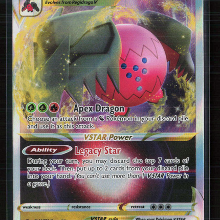 Pokemon 2022 Silver Tempest Regidrago VSTAR #136/195