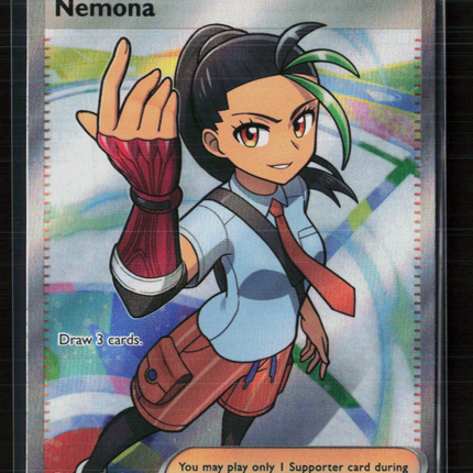 Pokemon 2024 Paldean Fates Nemona FA #229/91
