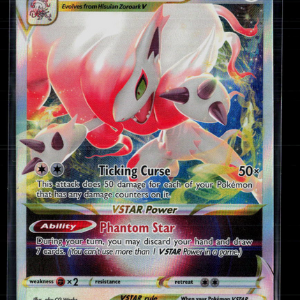 Pokemon 2022 Lost Origin Hisuian Zoroark VSTAR #147/196
