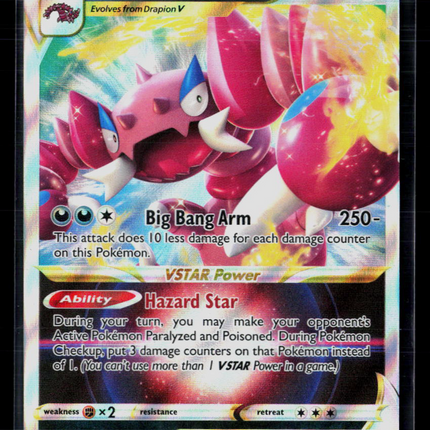 Pokemon 2022 Lost Origin Drapion VSTAR #119/196