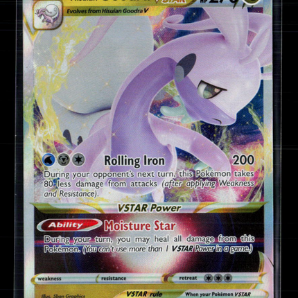 Pokemon 2022 Lost Origin Hisuian Goodra VSTAR #136/196