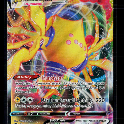 Pokemon 2022 Silver Tempest Regieleki VMAX #58/195