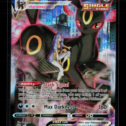 Pokemon 2022 Brilliant Stars Umbreon VMAX CSR #TG23/TG30