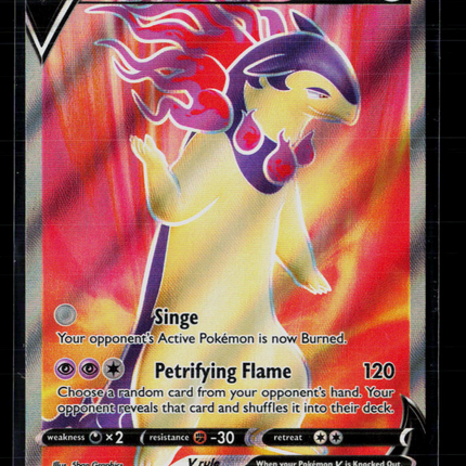 Pokemon 2022 Astral Radiance Hisuian Typhlosion V FA #169/189