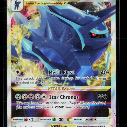 Pokemon 2022 Astral Radiance Origin Forme Dialga VSTAR #114/189