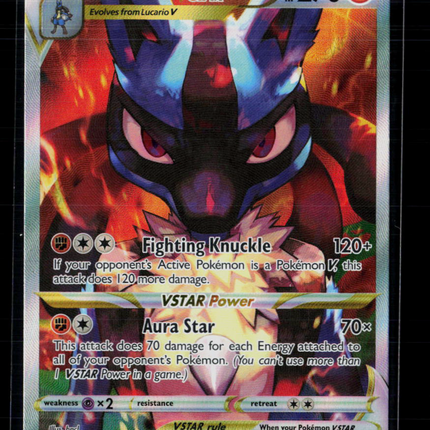 Pokemon Sword & Shield Lucario VSTAR #SWSH291