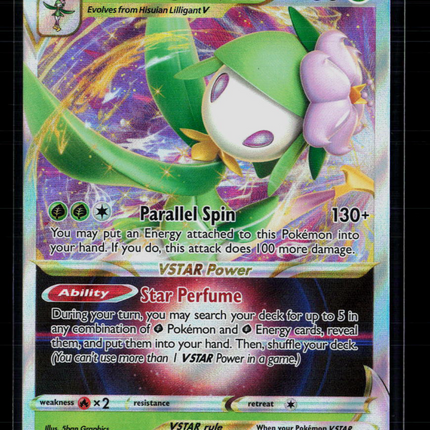 Pokemon 2022 Astral Radiance Hisuian Lilligant VSTAR #18/189