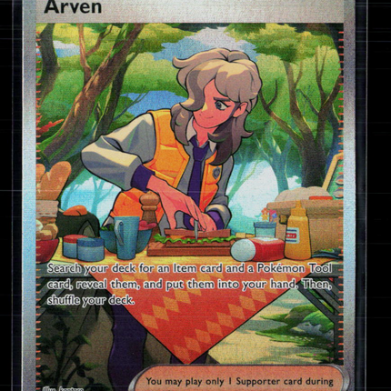 Pokemon 2023 Scarlet & Violet Arven FA SAR #249/198