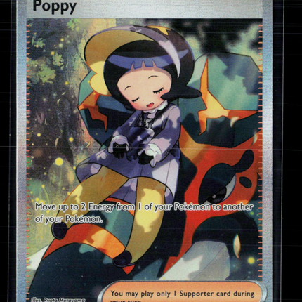 Pokemon 2023 Obsidian Flames Poppy FA SAR #227/197