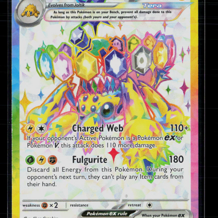 Pokemon 2024 Stellar Crown Galvantula EX UR #159/142