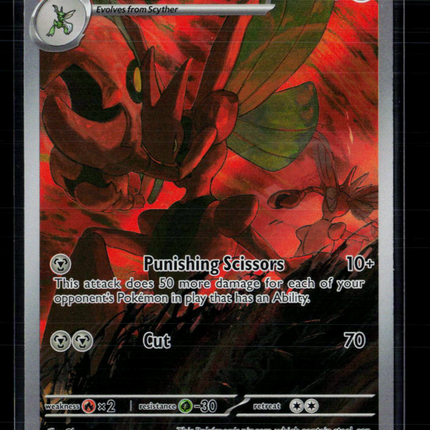 Pokemon 2023 Obsidian Flames Scizor #205/197