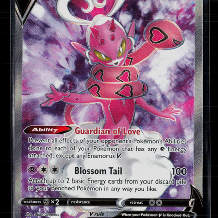Pokemon 2022 Lost Origin Enamorus V #178/196
