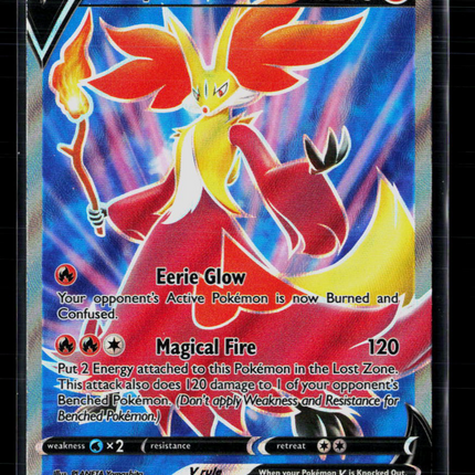Pokemon 2022 Lost Origin Delphox V #173/196
