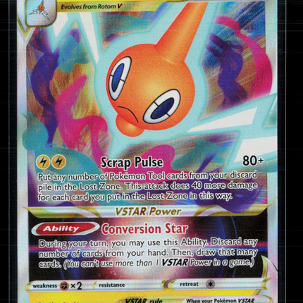 Pokemon 2023 Crown Zenith Rotom VSTAR #46/159