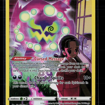 Pokemon 2022 Astral Radiance Spiritomb CHR #TG09/TG30
