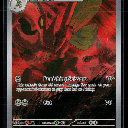 Pokemon 2023 Obsidian Flames Scizor #205/197