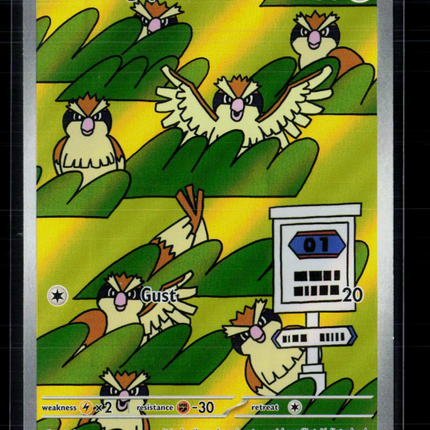 Pokemon 2023 Obsidian Flames Pidgey #207/197