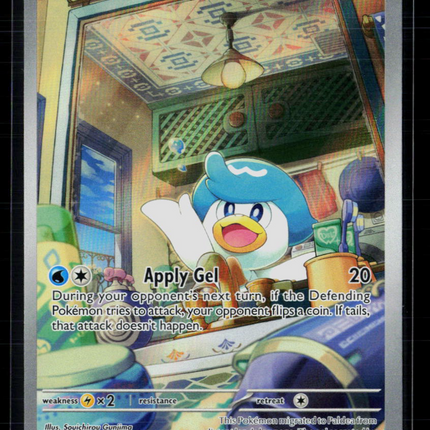 Pokemon 2023 Paldea Evolved Quaxly #206/193