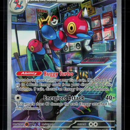 Pokemon 2023 Paradox Rift Porygon-Z #214/182