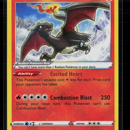 Pokemon 2023 Crown Zenith Radiant Charizard #20/159