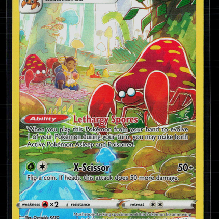 Pokemon 2022 Lost Origin Parasect CHR #TG01/TG30