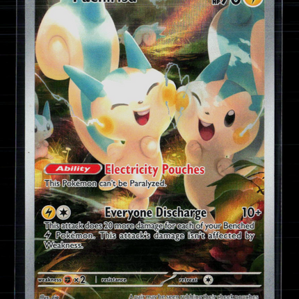 Pokemon 2023 Scarlet & Violet Pachirisu #208/198