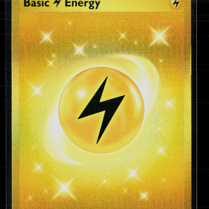 Pokemon 2023 Scarlet & Violet Basic Lightning Energy UR HR #257/198