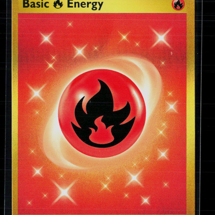 Pokemon 2023 Obsidian Flames Basic Fire Energy UR HR #230/197