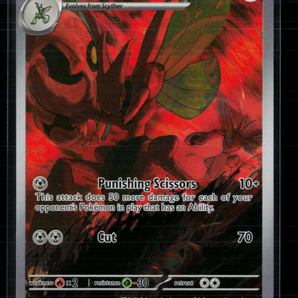 Pokemon 2023 Obsidian Flames Scizor #205/197
