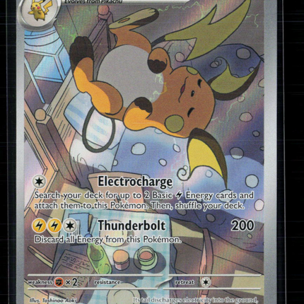 Pokemon 2023 Paldea Evolved Raichu #211/193