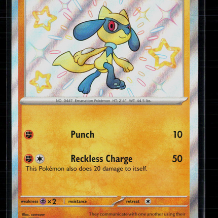 Pokemon 2024 Paldean Fates Riolu #173/91