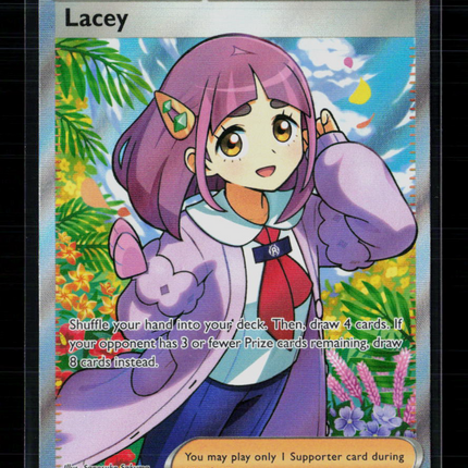 Pokemon 2024 Stellar Crown Lacey UR FA #166/142