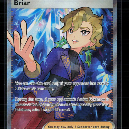 Pokemon 2024 Stellar Crown Briar SR FA #163/142