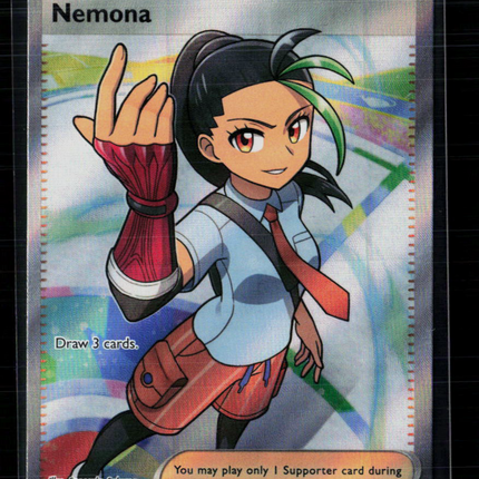 Pokemon 2024 Paldean Fates Nemona FA #229/91