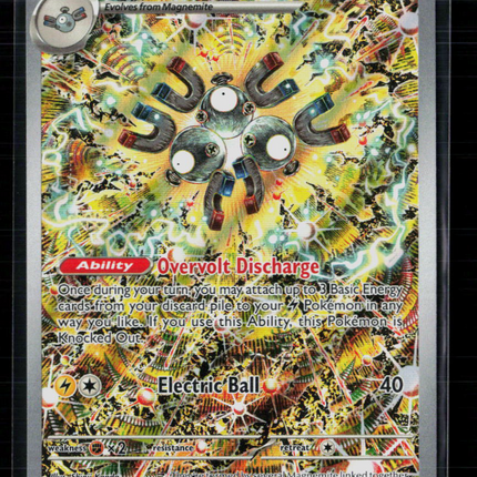 Pokemon Scarlet & Violet Magneton FA #SVP EN 159