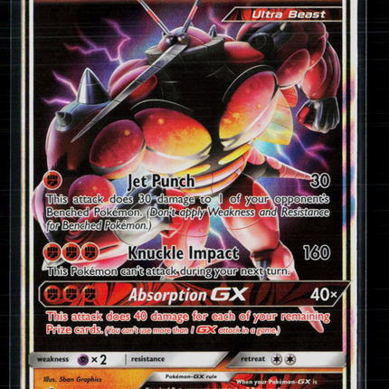 Pokemon 2018 Crimson Invasion Buzzwole GX #57/111