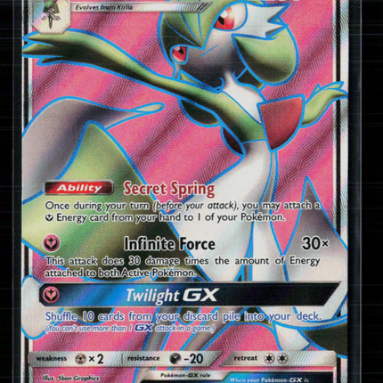 Pokemon 2017 Burning Shadows Gardevoir GX FA #140/147