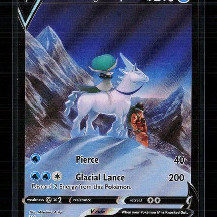 Pokemon 2022 Astral Radiance Ice Rider Calyrex V CHR #TG14/TG30