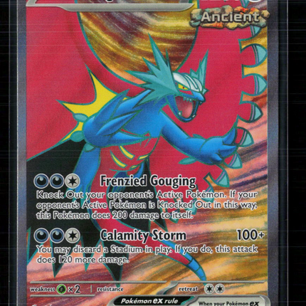 Pokemon 2023 Paradox Rift Roaring Moon EX SAR #229/182