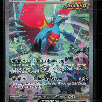 Pokemon 2023 Paradox Rift Roaring Moon EX SAR #251/182