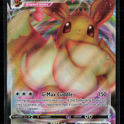 Pokemon Sword & Shield Eevee VMAX #SWSH087