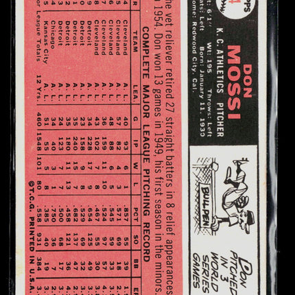 1966 Topps Don Mossi #74