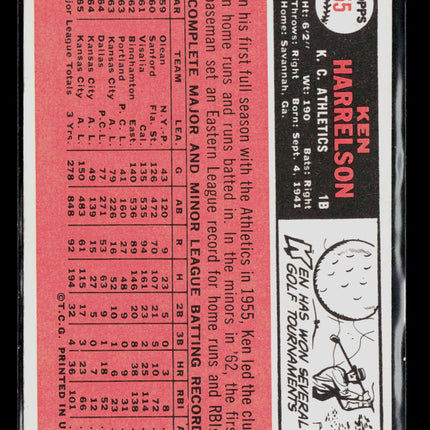 1966 Topps Ken Harrelson #55