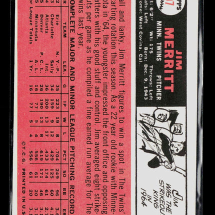 1966 Topps Jim Merritt #97