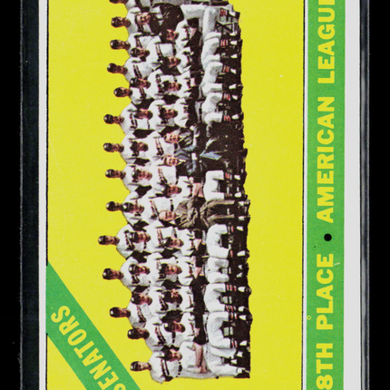 1966 Topps Washington Senators #194