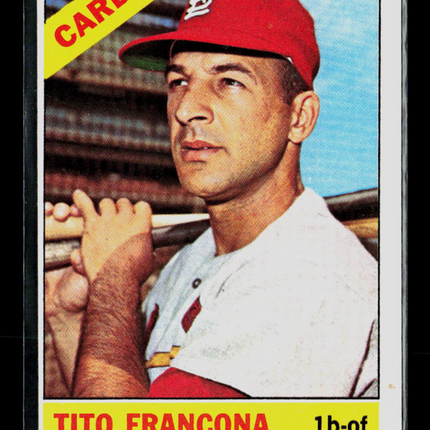 1966 Topps Tito Francona #163